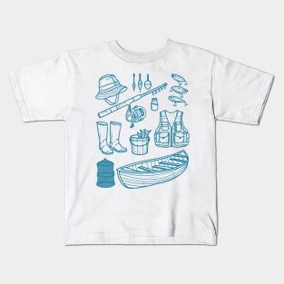 Fishing Time Kids T-Shirt